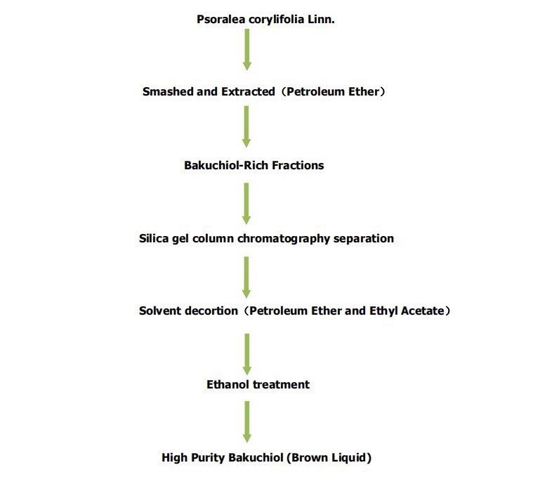 Flow Chart Bakuchiol